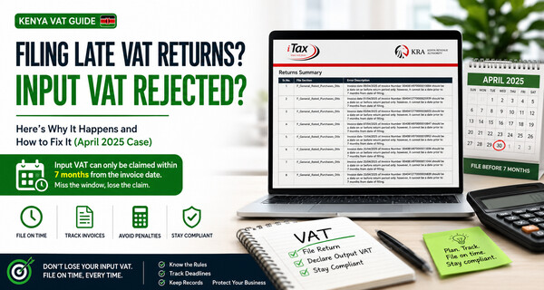 How to File Late VAT Returns in Kenya When Input VAT Is Rejected (April 2025 Case)